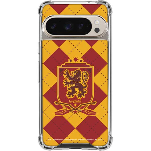 Wizarding Worlds Harry Potter Gryffindor Huse Crest Pixel 9/9 Pro Clear Case